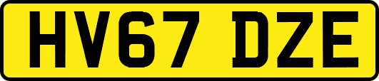 HV67DZE