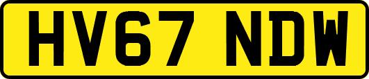HV67NDW