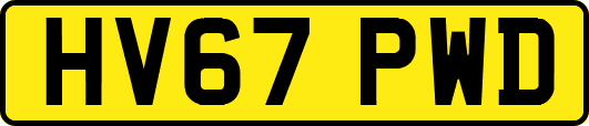 HV67PWD