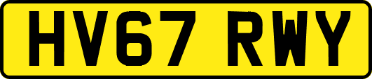 HV67RWY