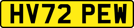 HV72PEW