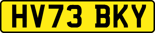 HV73BKY