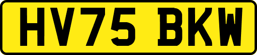 HV75BKW