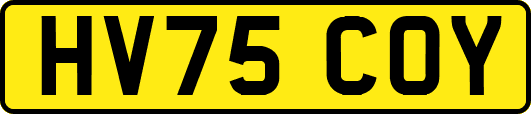 HV75COY