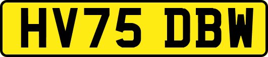 HV75DBW