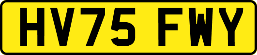 HV75FWY