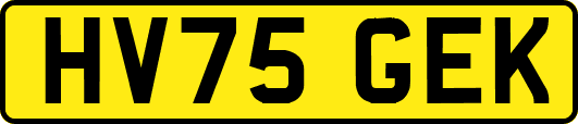 HV75GEK