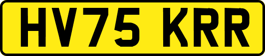 HV75KRR