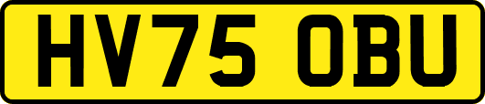 HV75OBU