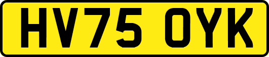 HV75OYK