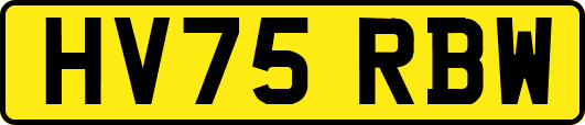 HV75RBW