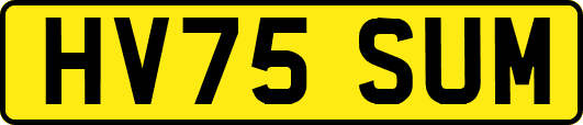 HV75SUM