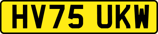 HV75UKW