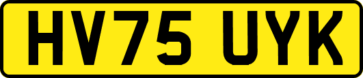 HV75UYK