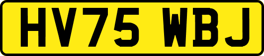 HV75WBJ