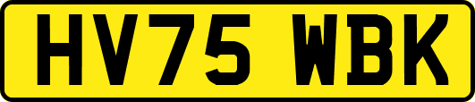 HV75WBK