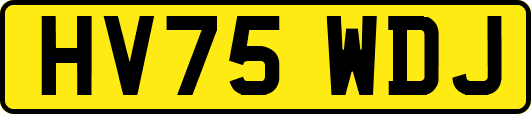 HV75WDJ