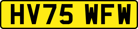 HV75WFW