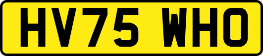 HV75WHO