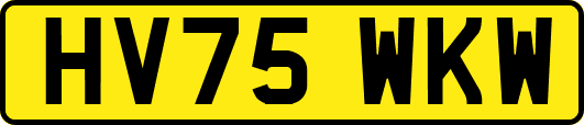 HV75WKW