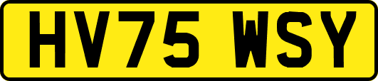 HV75WSY
