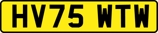 HV75WTW