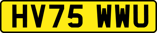 HV75WWU