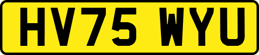 HV75WYU