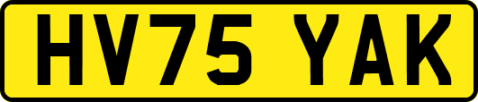 HV75YAK