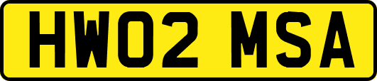 HW02MSA