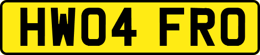 HW04FRO