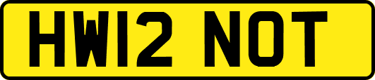 HW12NOT