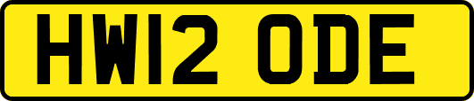 HW12ODE