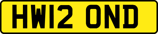 HW12OND