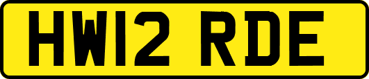HW12RDE