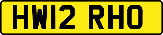HW12RHO
