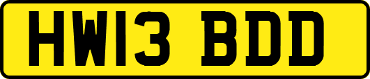 HW13BDD