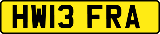 HW13FRA
