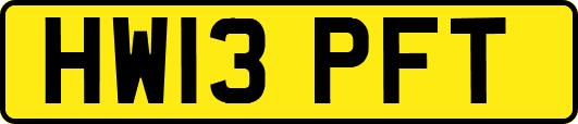 HW13PFT