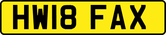 HW18FAX