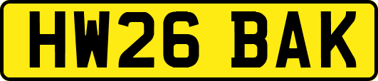 HW26BAK
