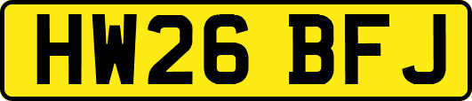 HW26BFJ