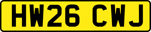 HW26CWJ