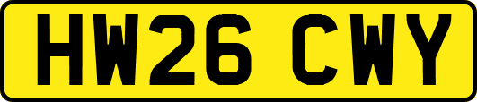 HW26CWY