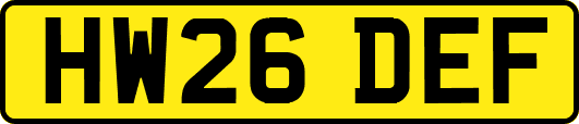 HW26DEF