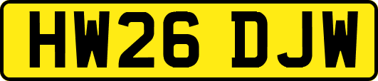 HW26DJW