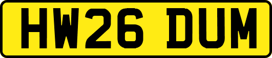 HW26DUM
