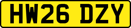 HW26DZY