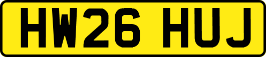 HW26HUJ