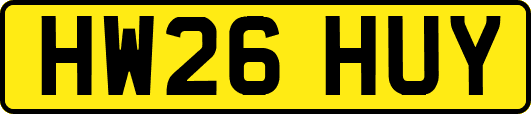 HW26HUY